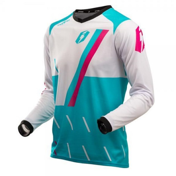 Maglia JITSIE DOMINO WHITE